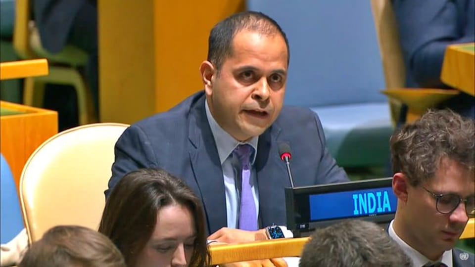 India at UNGA said Pakistan provides safe havens to terrorists and does so with impunity