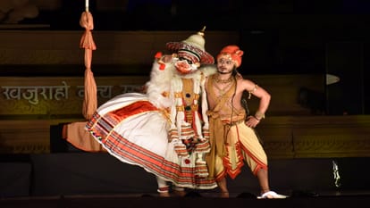 On fifth day of Khajuraho Dance Festival there was a sense of joy in rhythmic movements of dance in Khajuraho