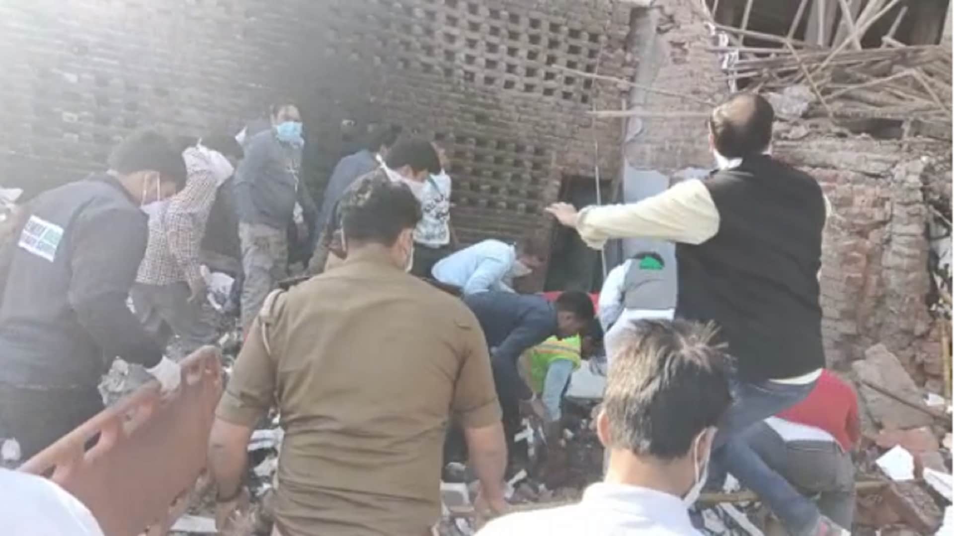 Meerut cold store accident: Six dead identified and NDRF team reached from Ghaziabad