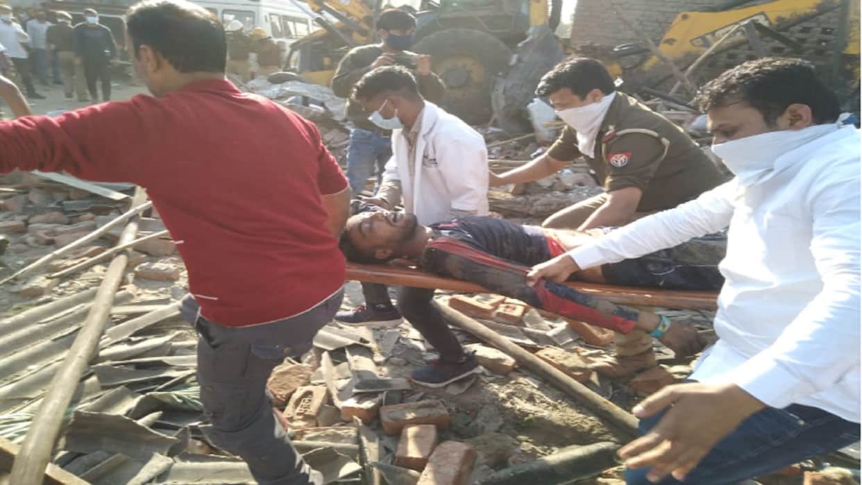 Meerut cold store accident: Six dead identified and NDRF team reached from Ghaziabad