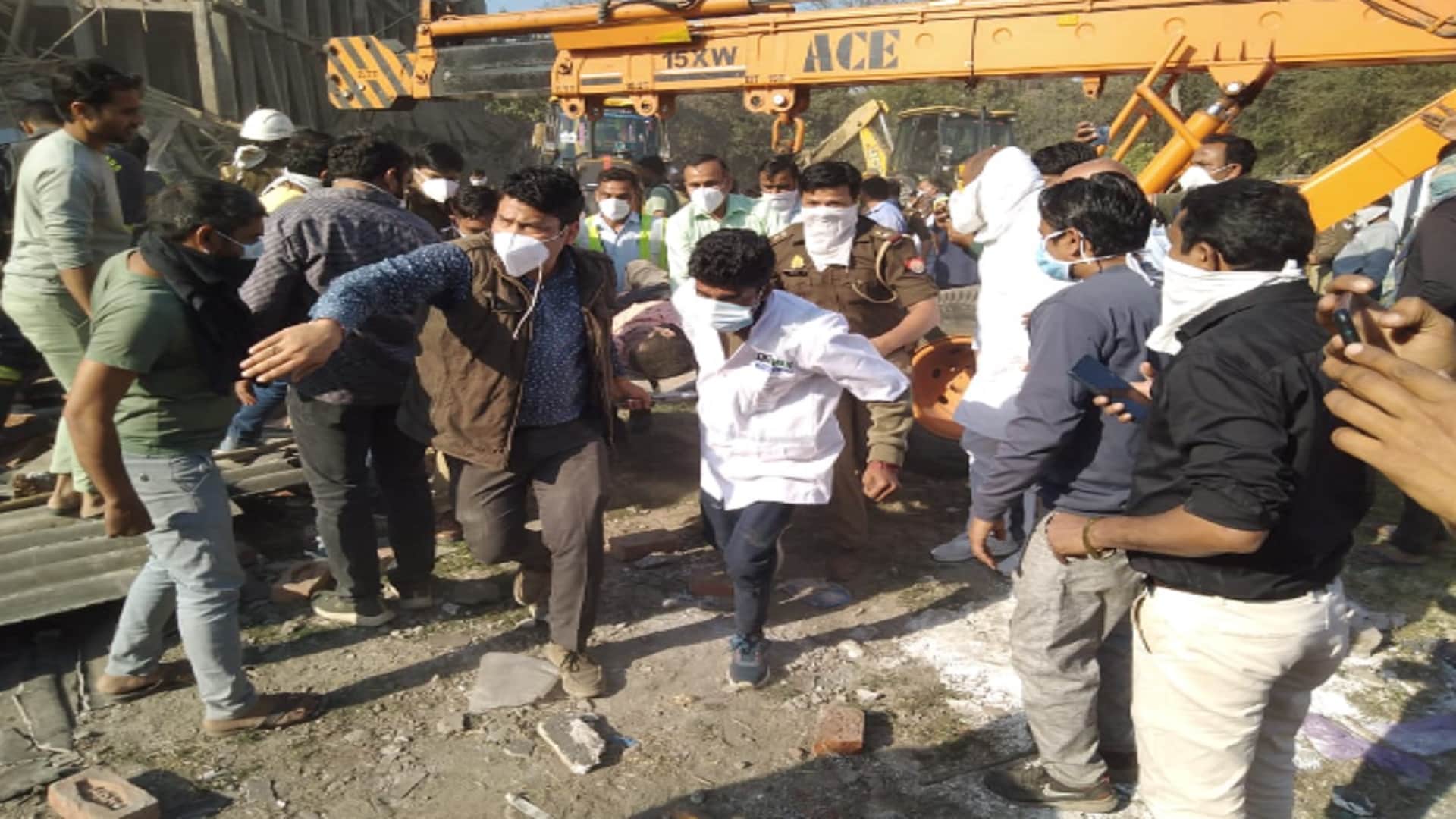Meerut cold store accident: Six dead identified and NDRF team reached from Ghaziabad