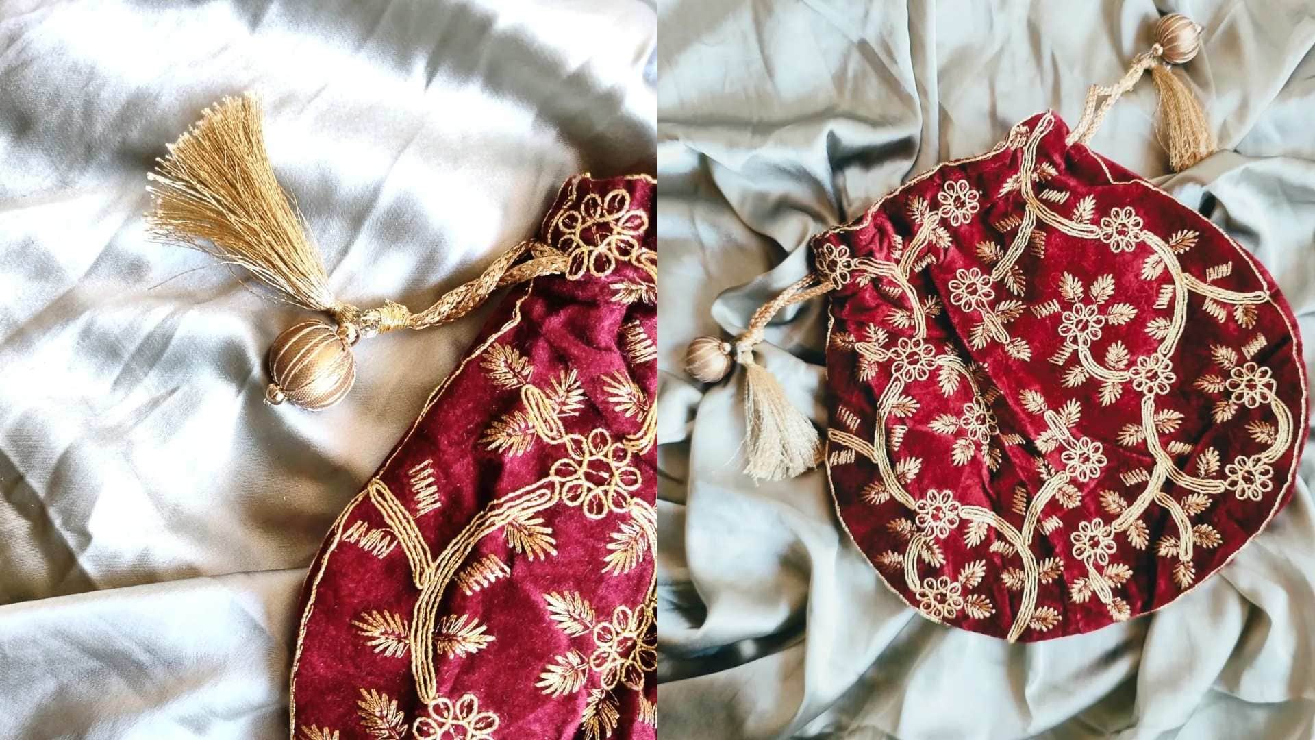 Fashion: Make Trendy Potli Bags From Old Sarees It Will Look Unique