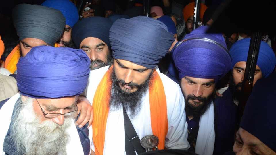 Amritpal Singh again warned the Punjab Police