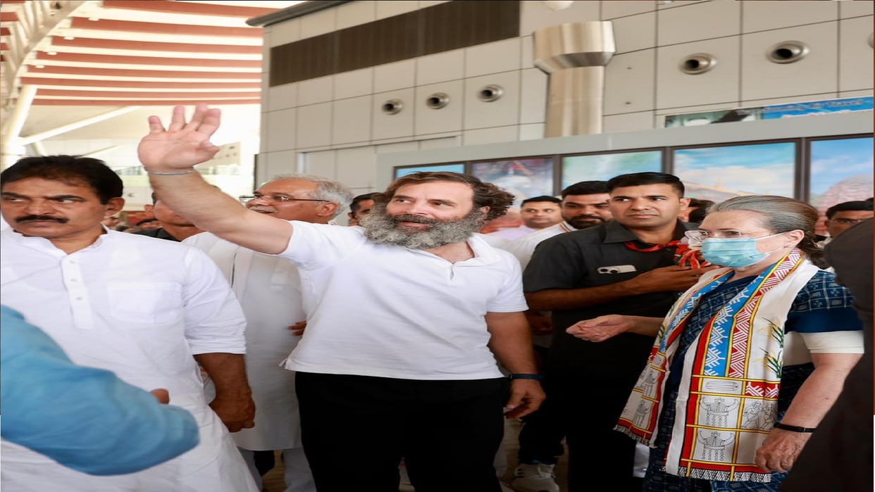 85th Congress convention 2023: Sonia and Rahul Gandhi reached in Raipur