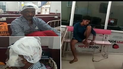 thief hiding in the house attacked the former tehsildar with an ax