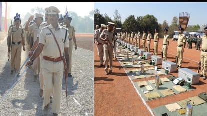 5वीं वाहिनी छत्तीसगढ़ सशस्त्र बल का हुआ वार्षिक निरीक्षण।