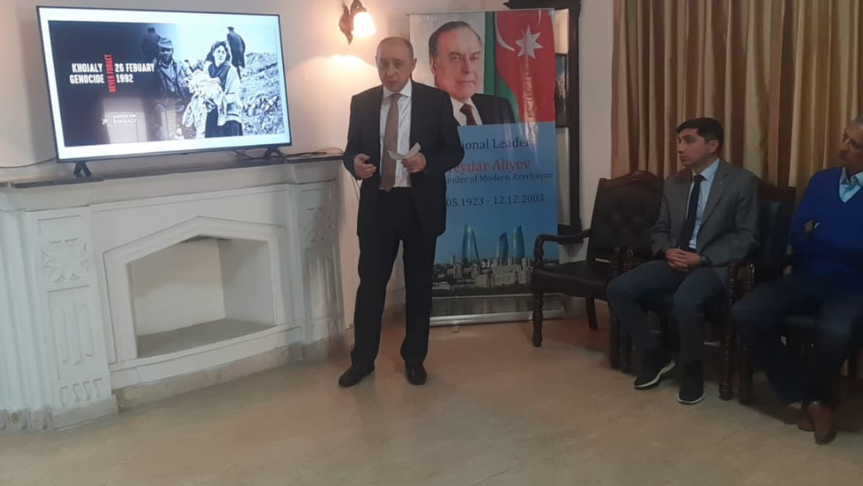 Commemoration of Khojaly Genocide held at the Embassy of Azerbaijan
