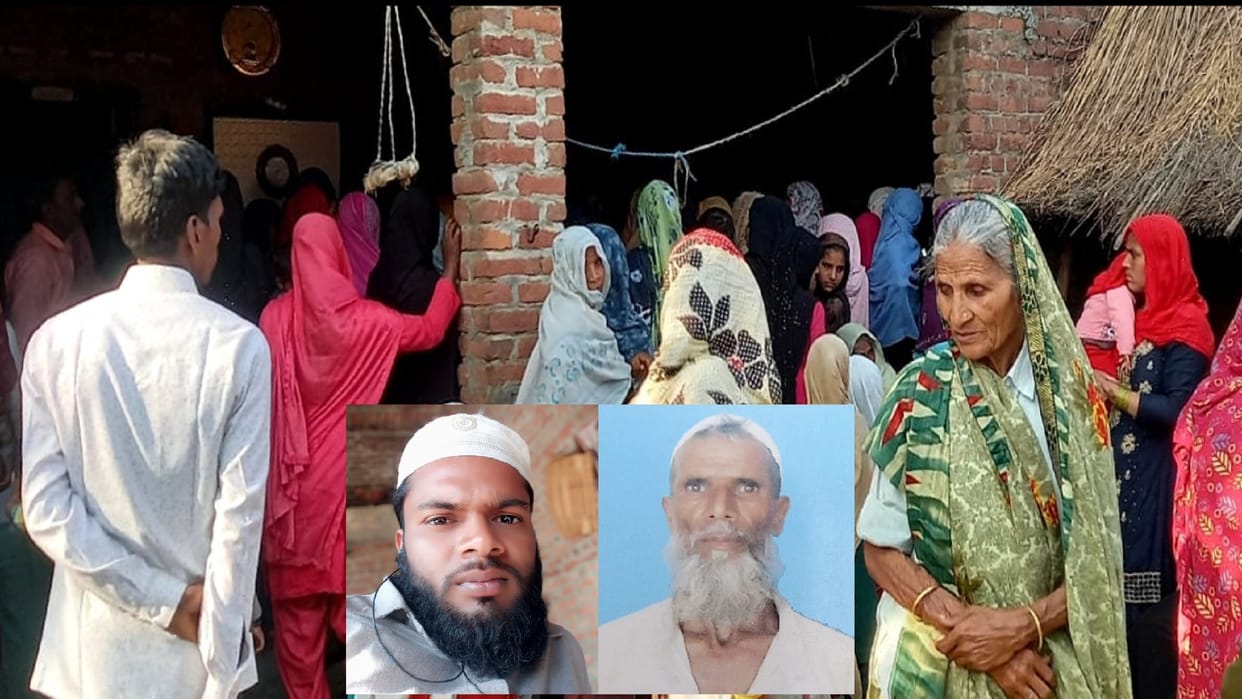 Three people have died including father and son in road accident in Bijnor district