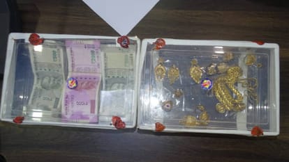 cannabis worth 350 kilogram was recovered from basement of temple In narcotics department raid in Mathura
