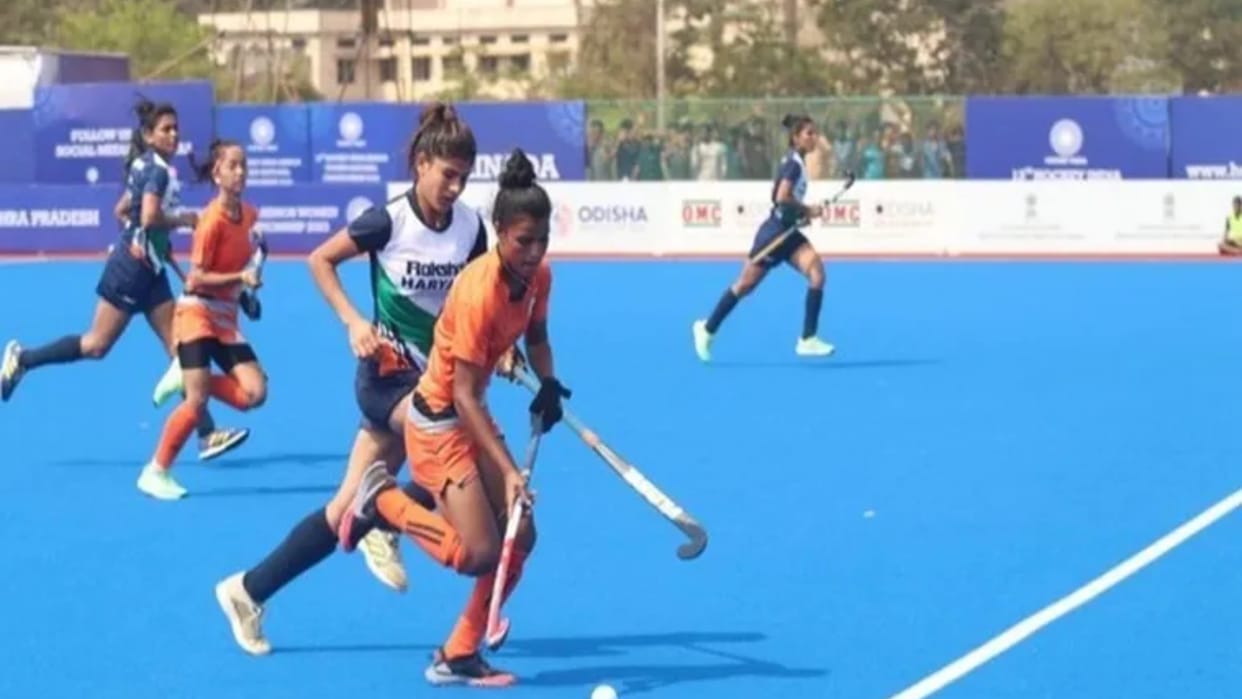 Women's Hockey Championship final will be held in Maharashtra-Madhya Pradesh Haryana Jharkhand out