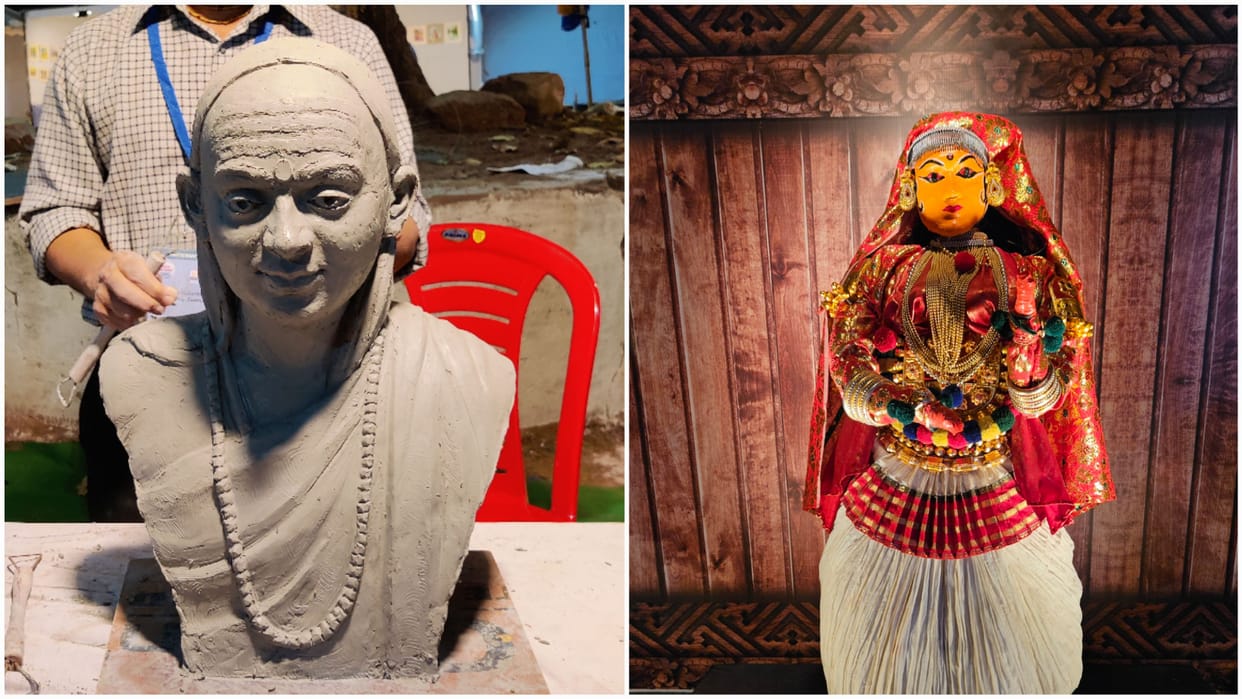 Khajuraho Dance Festival 2023 The color of art gallery became the center of attraction