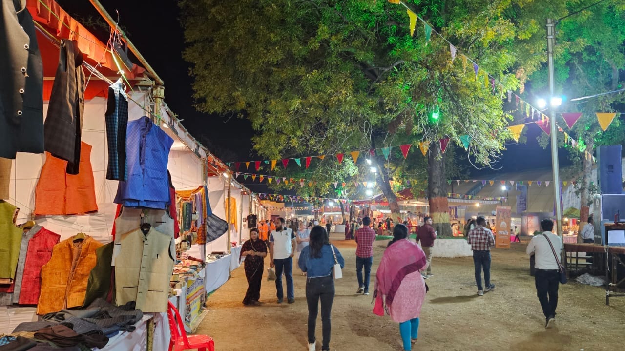 Khajuraho Dance Festival 2023 The color of art gallery became the center of attraction