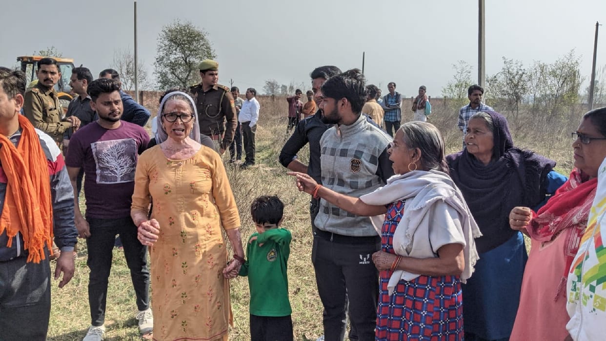 Remains thrown in the forest by Gokshi in Ghaziabad