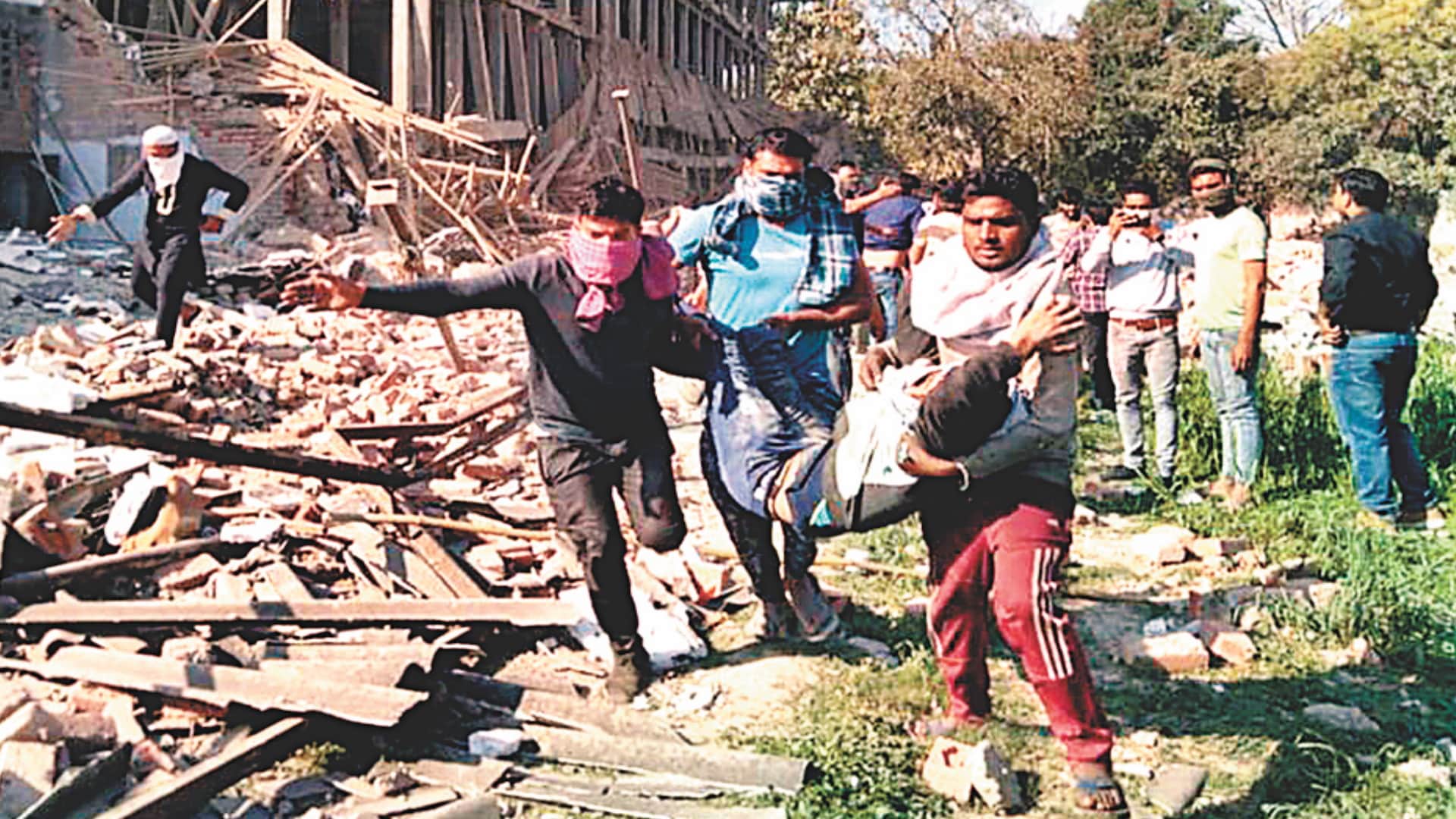 death in cold storage: workers was Screaming after the explosion, seven lives died in the debris