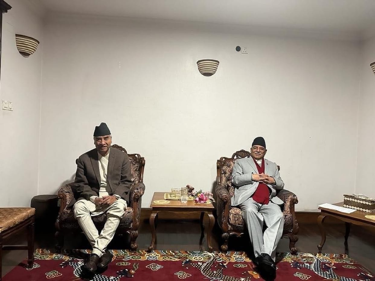 Nepal Politics: Pushpa Kamal Dahal broken Ruling coalition with KP sharma Oli