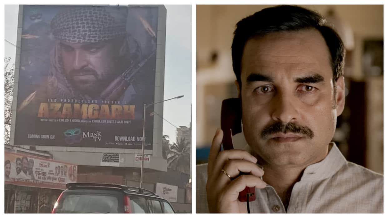 Actor Pankaj Tripathi not happy with film Azamgarh hoardings showing him as lead actor warns of legal action