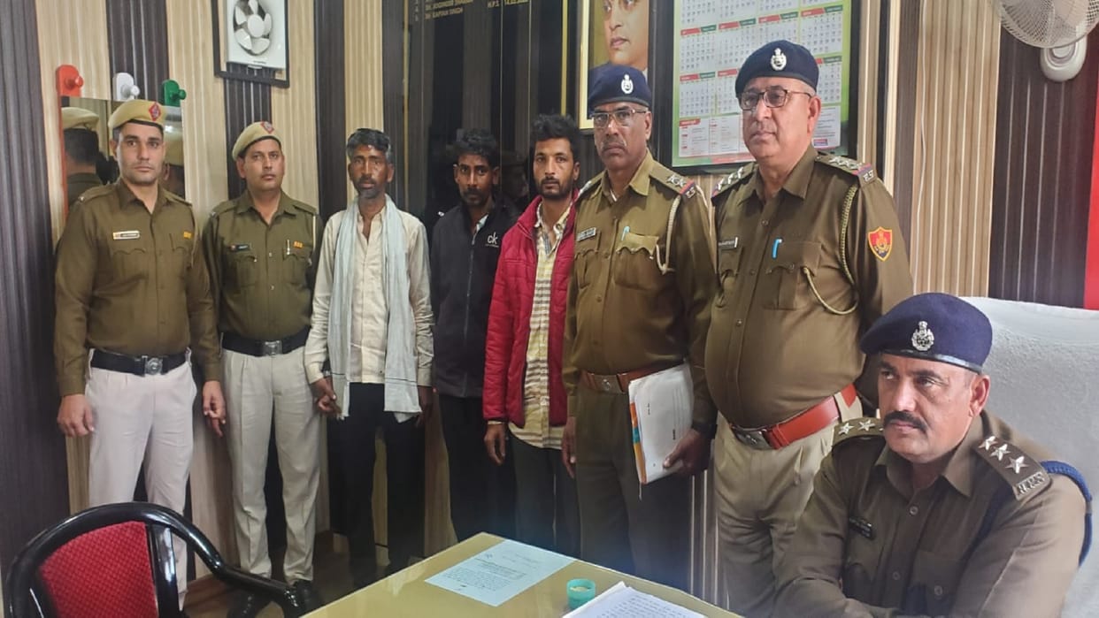 Three accused arrested in murder of tractor driver in Hisar