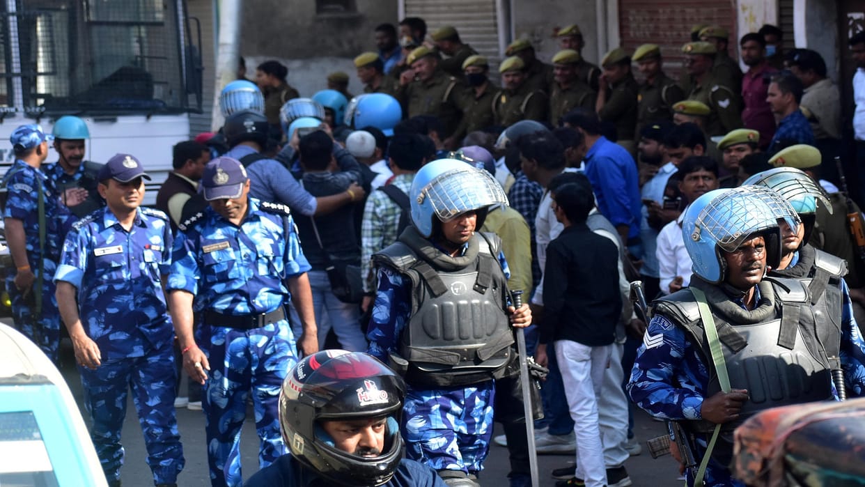 Umesh Pal murder: Market closed due to fear, RAF-PAC patrolling amid tension