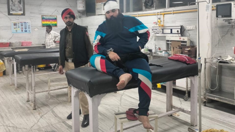 Gurdaspur resident gangster Rajveer Singh lodged in Bathinda Central Jail attacked
