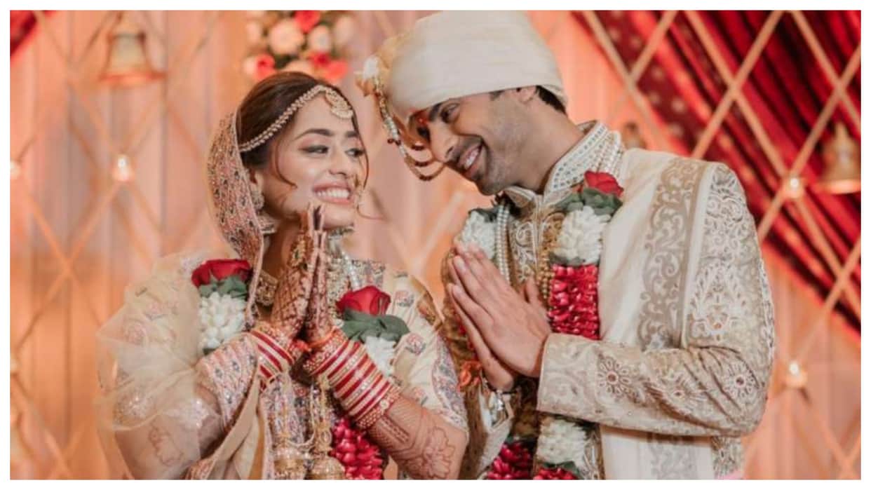 Ye Hai Mohabbatein Fame Actor Ribbhu Mehra ties the knot with longtime GF Kirtida Mistry Photos Viral