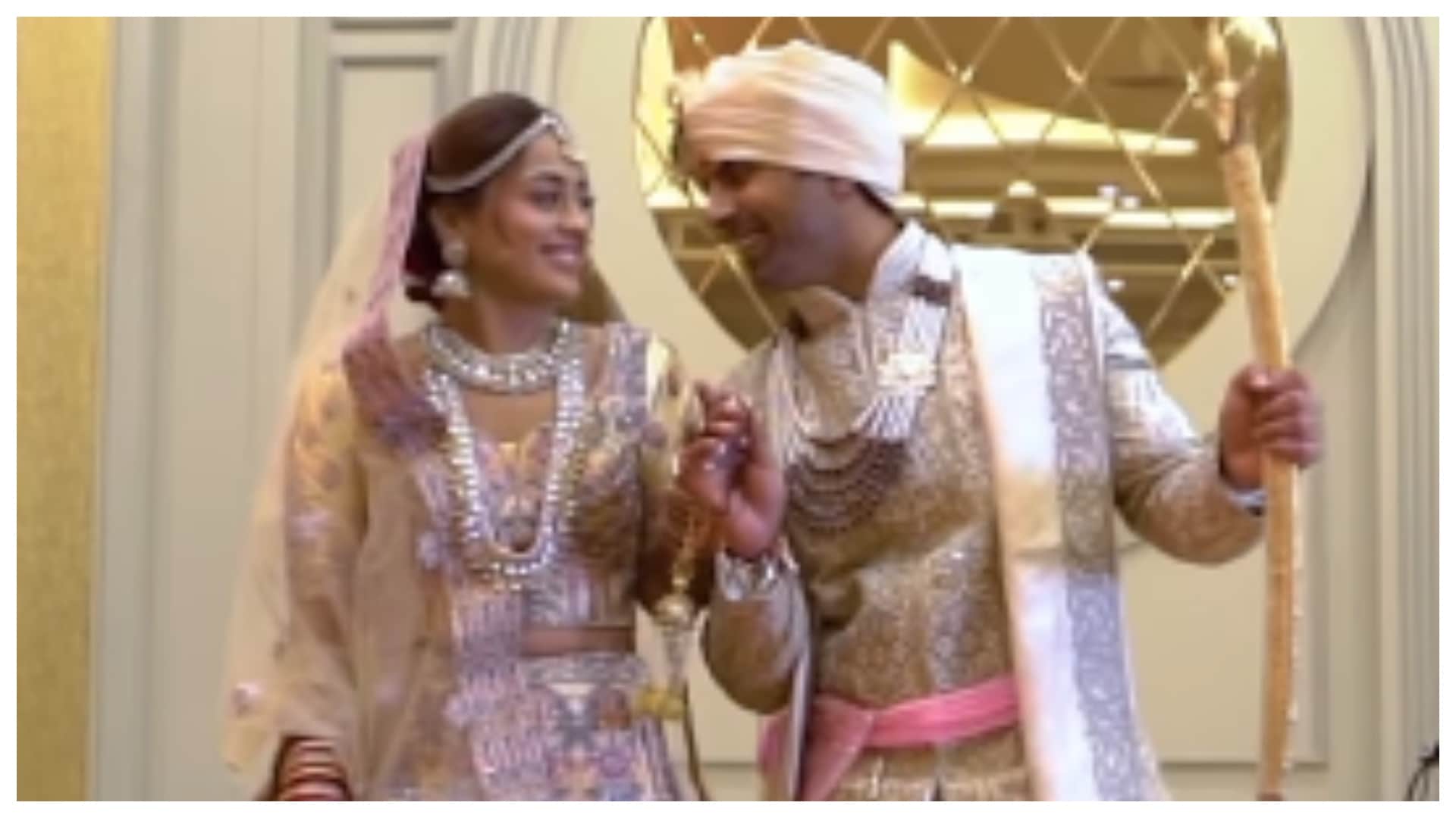 Ye Hai Mohabbatein Fame Actor Ribbhu Mehra ties the knot with longtime GF Kirtida Mistry Photos Viral