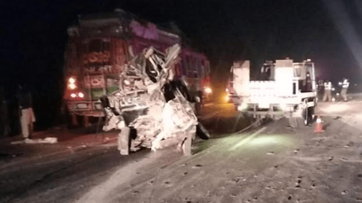 road accident in Pakistans Punjab province several died