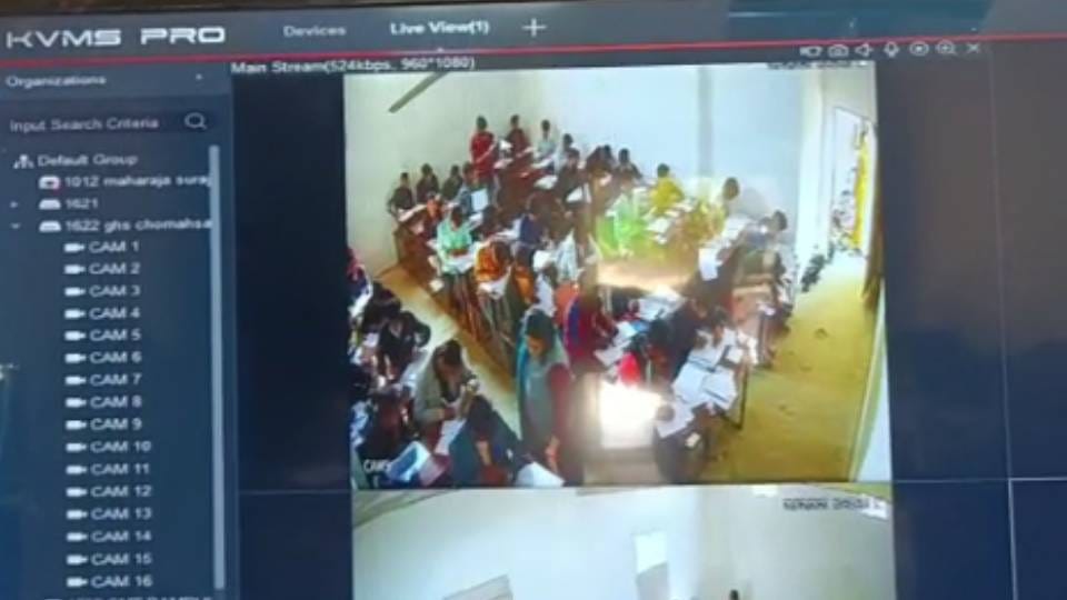 Many schools did not install cameras with voice recording as per board exam rules in Agra