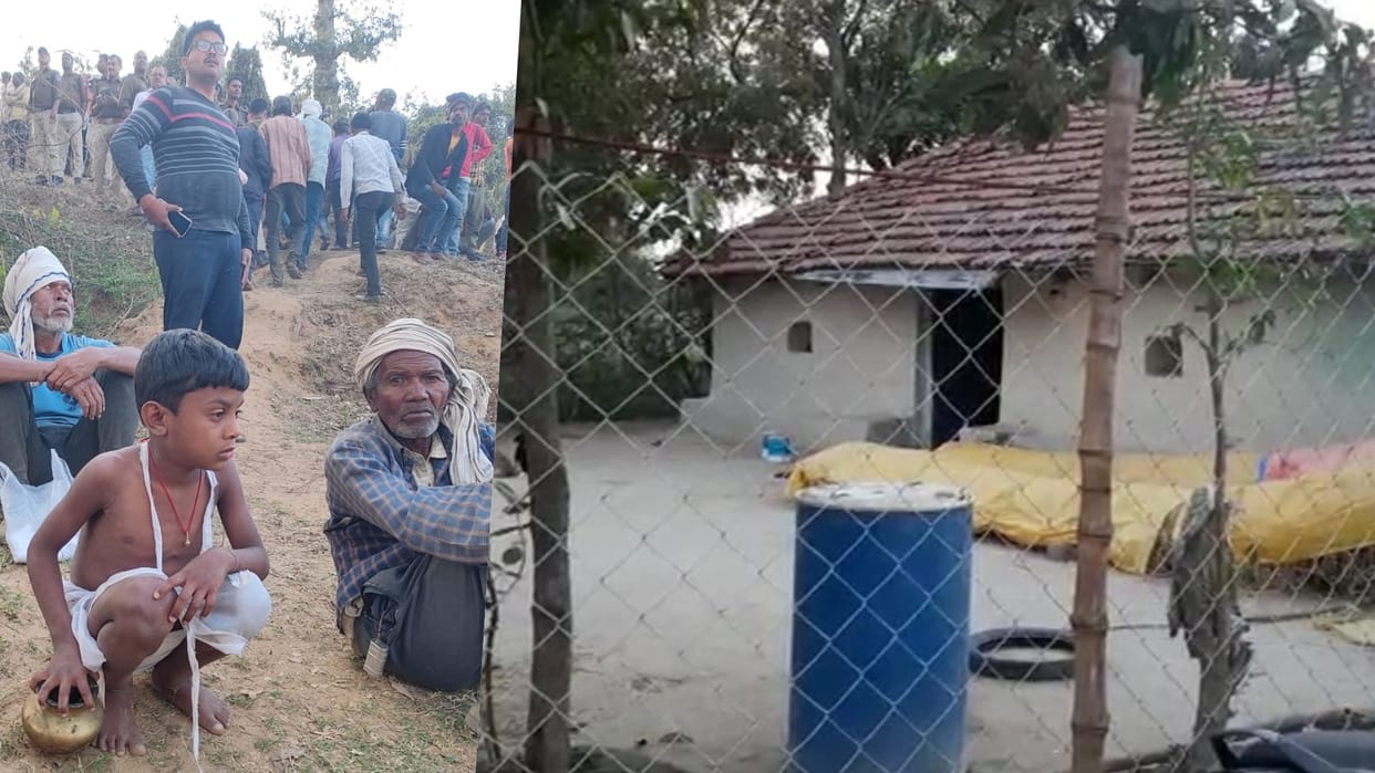 mourning in Chobhra Digvijay Singh village After Sidhi Bus Accident