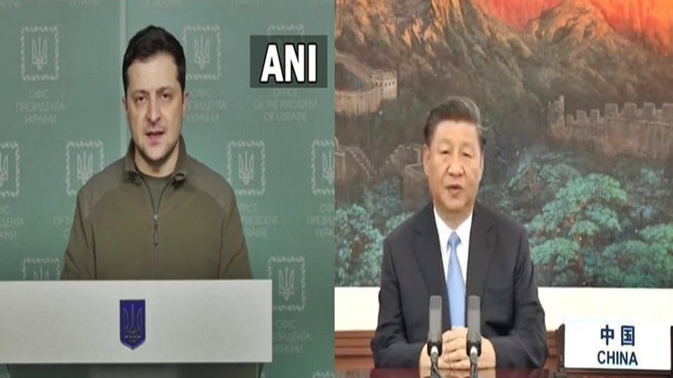 Ukraine President Volodymyr Zelensky says he plans to meet Chinese President Xi Jinping