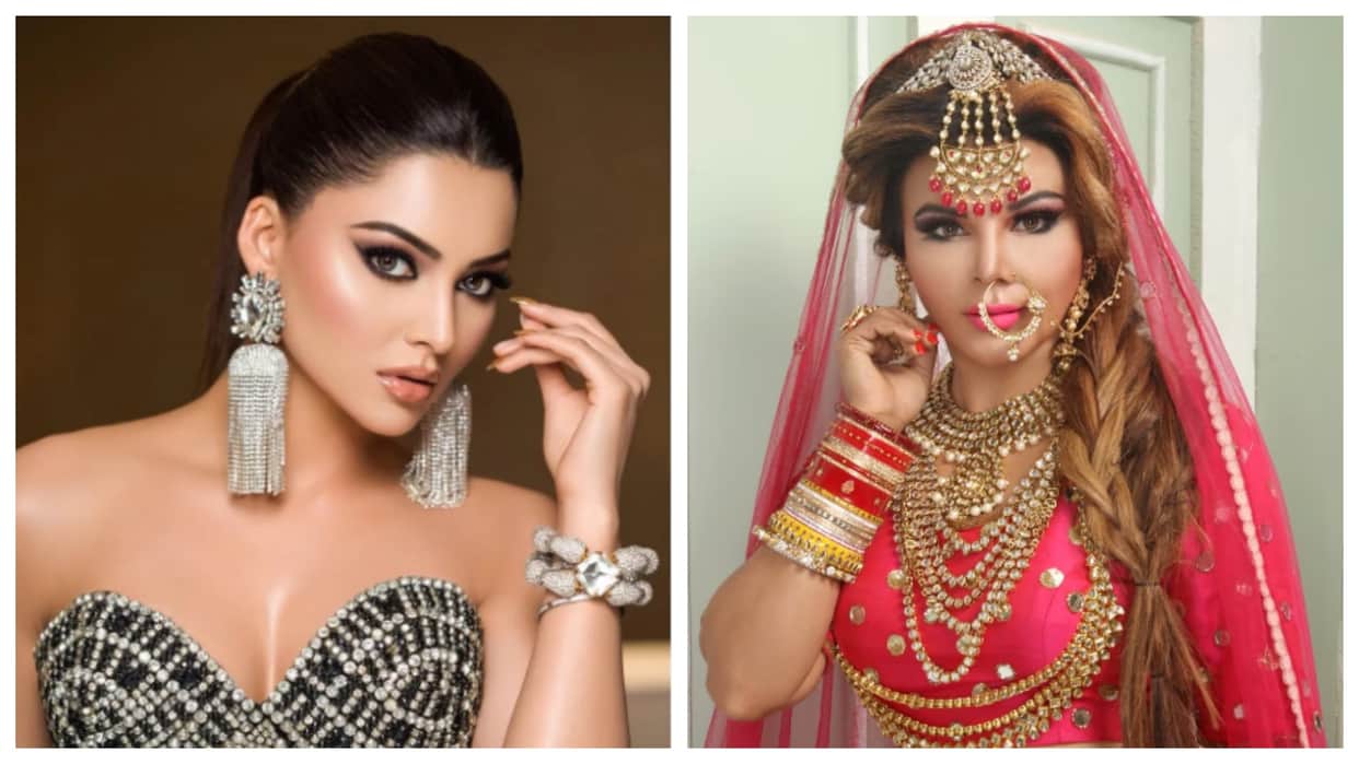 Urvashi Rautela Trolled Pak Cricketer Naseem Shah Rakhi Sawant Bridal Look viral Top 10 entertainment news