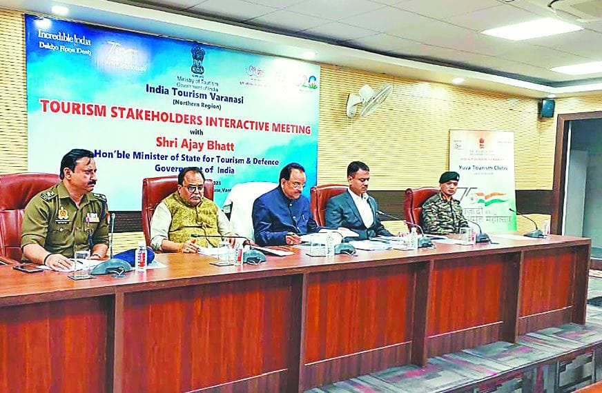 Banaras will become hub of religious as well as eco tourism Minister of State Ajay Bhatt