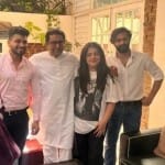 मनसे प्रमुख राज ठाकरे के साथ शिव ठाकरे