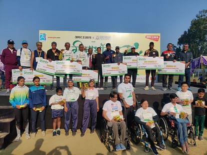 Amar Ujala Dehradun 26 Foundation day Doon ran for greenery in Greenathon today