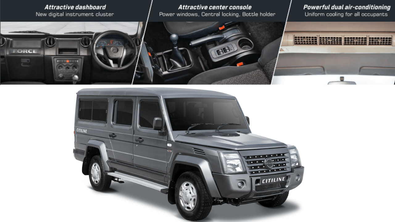 force automobile offers 10 seater citiline mpv, know price features and other details
