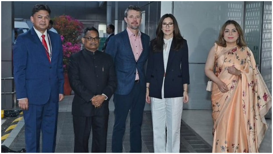 Denmark Crown Prince and Princess visit India to participate in many programs