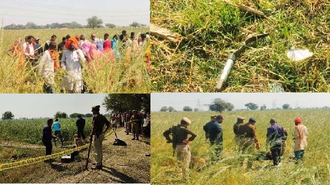 Brutal murder of farmer in Banda, he was hit on the head with an axe, wife said no one had enmity