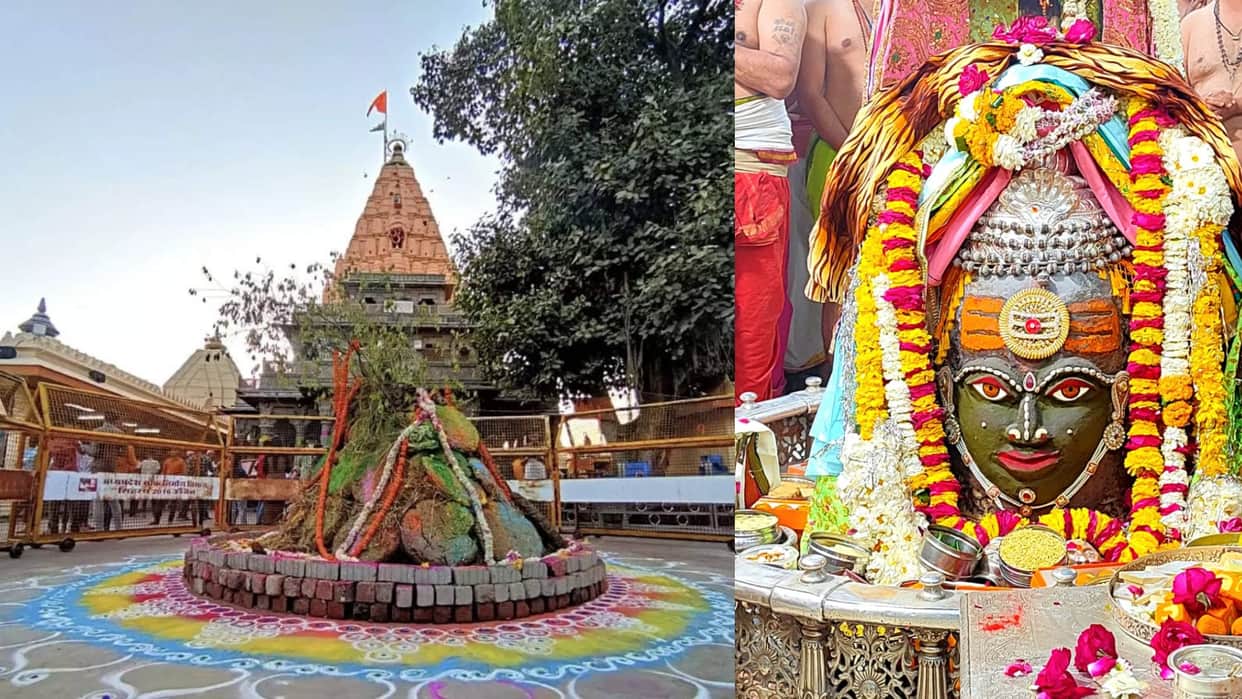 Holika Dahan will be held in Mahakal temple on March 6 after Bhasmarti on seven Baba will apply herbal gulal