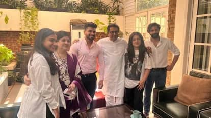 Bigg Boss 16 fame shiv thakare met MNS chief Raj Thackeray at his home photos goes viral on social media