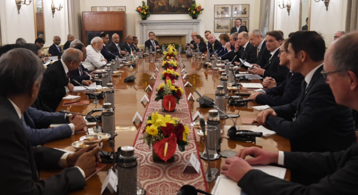 group of CEO of German companies called on Prime Minister Narendra Modi