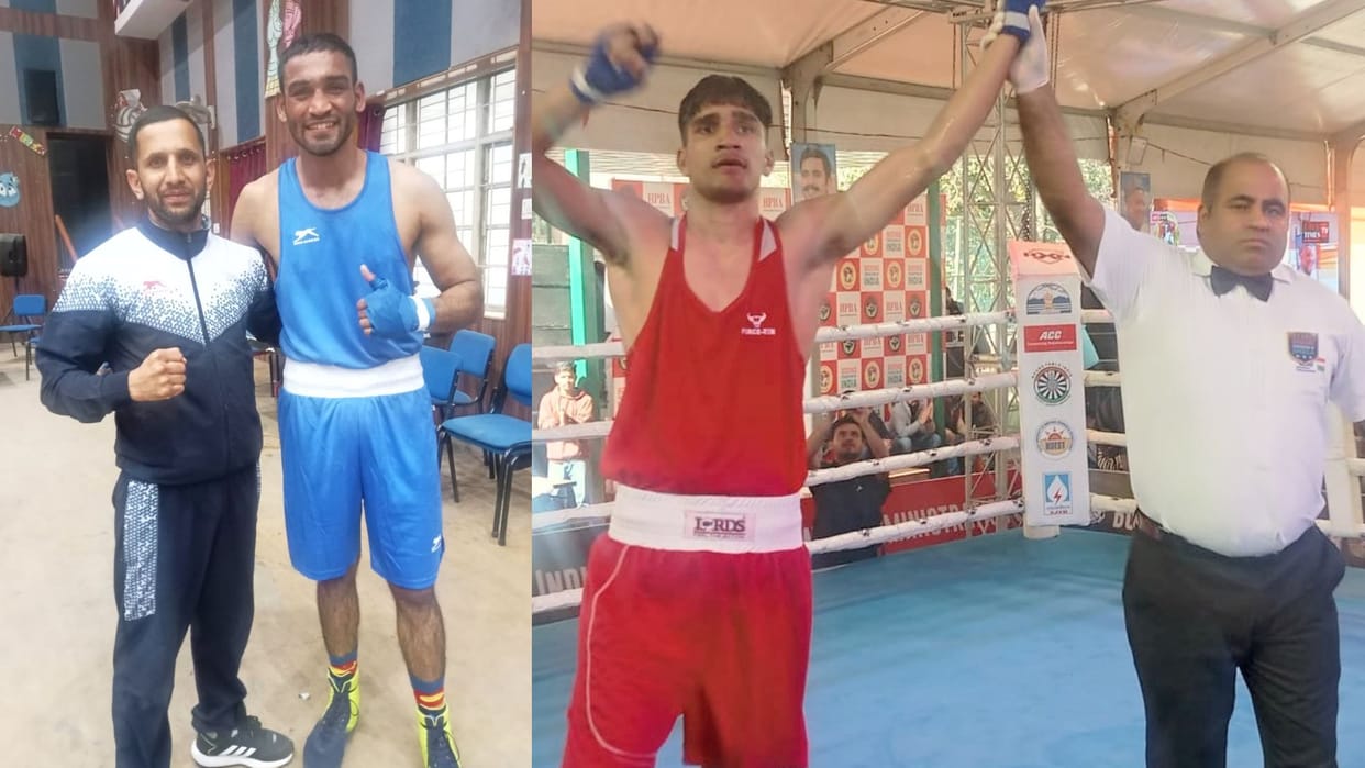 National Boxing Championship gold medal to Ashish and Avinash titled best boxer