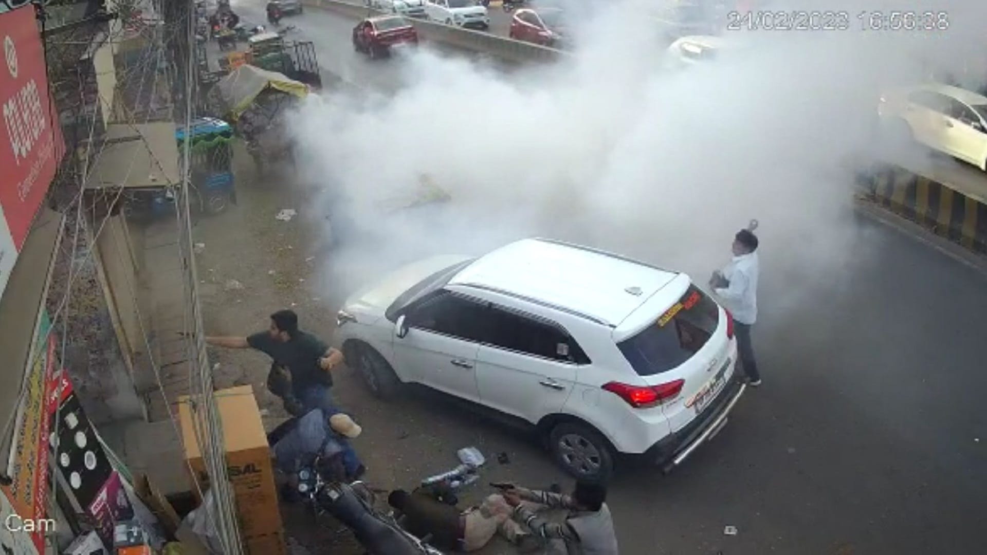New CCTV video of Umesh Pal murder case surfaced, game over in 47 seconds
