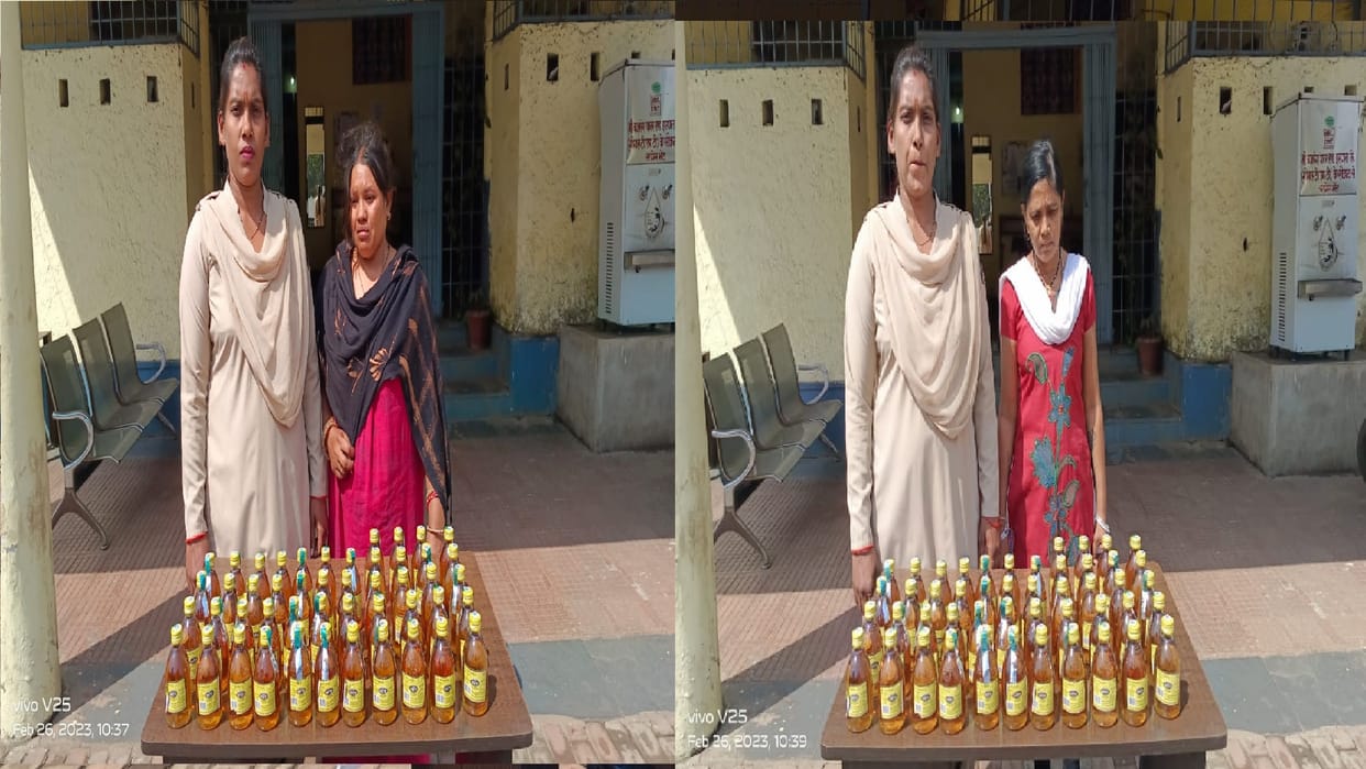 woman accused of selling illegal alcohol arrested in raipur