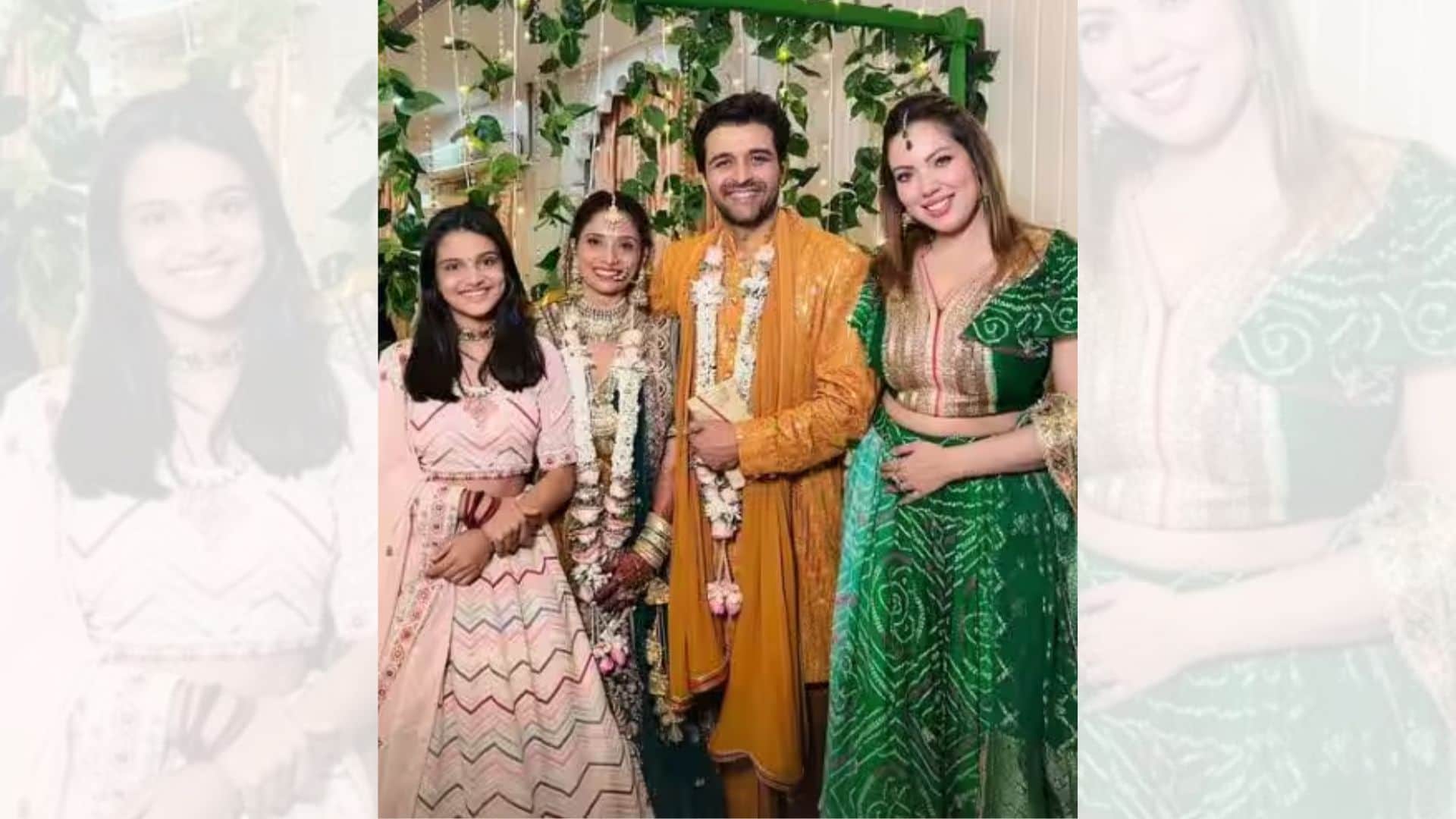 Sacchin Shoff tied knot with chandani see taarak mehta ka ooltah chashmah actor wedding photos