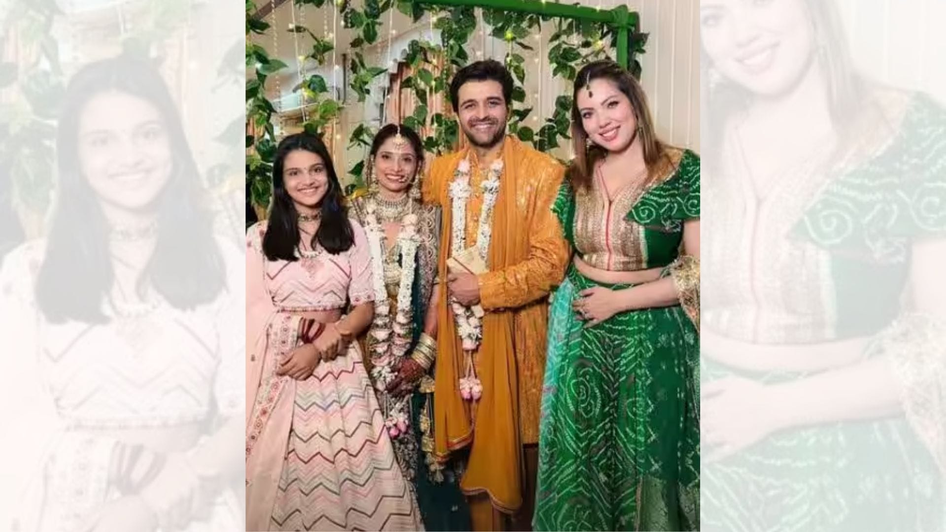 Sacchin Shoff tied knot with chandani see taarak mehta ka ooltah chashmah actor wedding photos