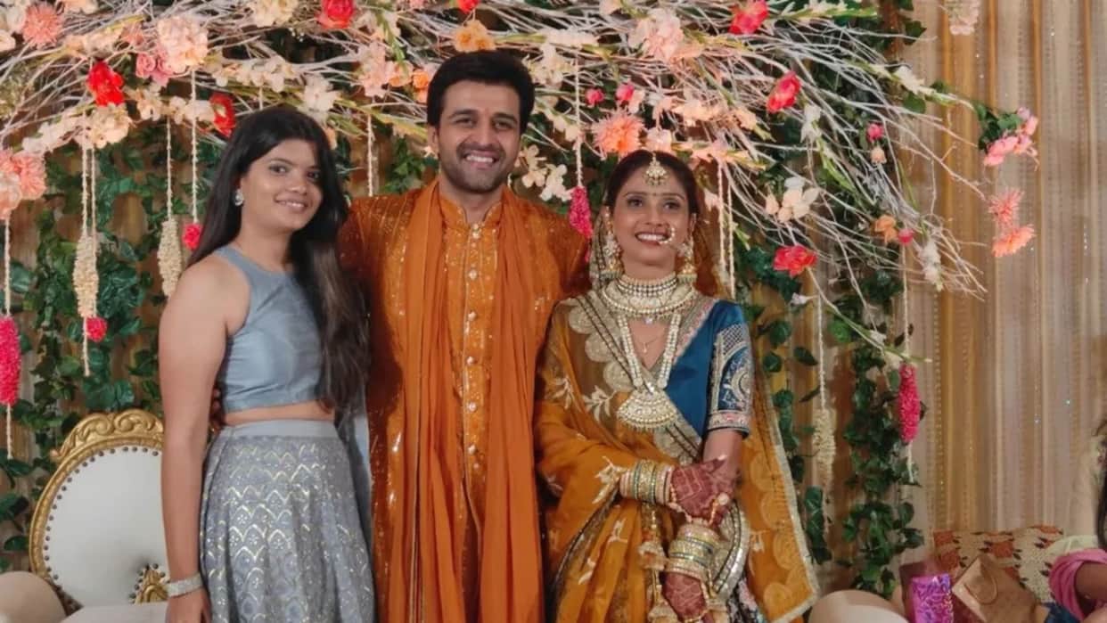 Sacchin Shoff tied knot with chandani see taarak mehta ka ooltah chashmah actor wedding photos