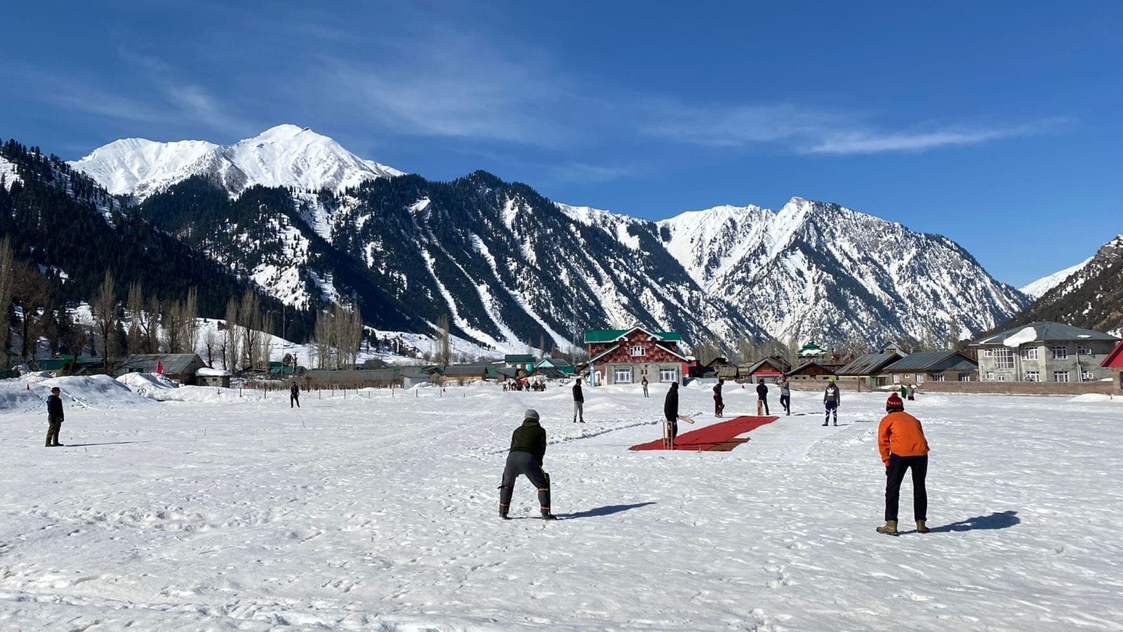 Snow Cricket in Kashmir: Snow Premier League organized in Gurez kupwara