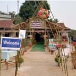 मेघायल का ईको फ्रेंडली पोलिंग स्टेशन