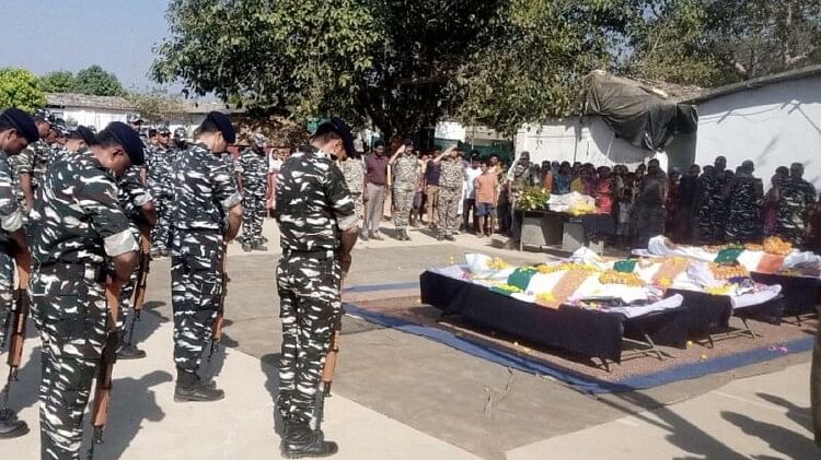 Chhattisgarh: Coffins Not Given To Dead Bodies Of Drg Jawans Martyred ...