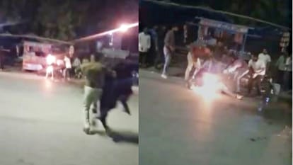 Youth sets himself on fire by sprinkling petrol outside bus stand