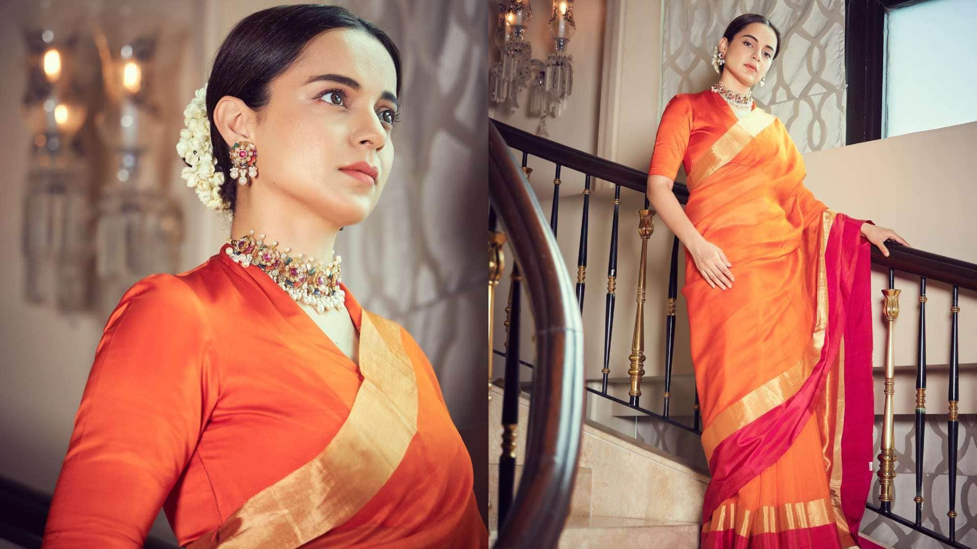 Fashion best saree looks of Kangana Ranaut see photos